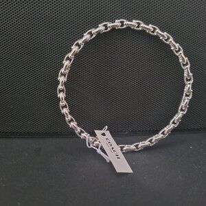Coach Signature Link Bangle Bracelet